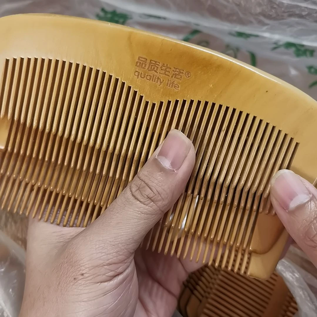 桃木把件梳子手把件微瑕介意不拍