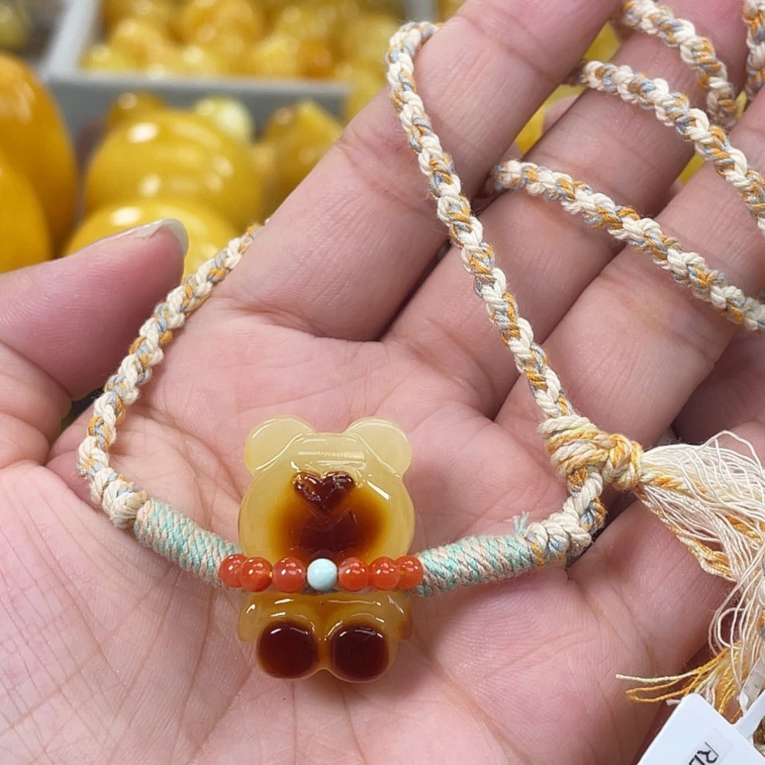 琥珀未镶嵌珠宝奇石h6