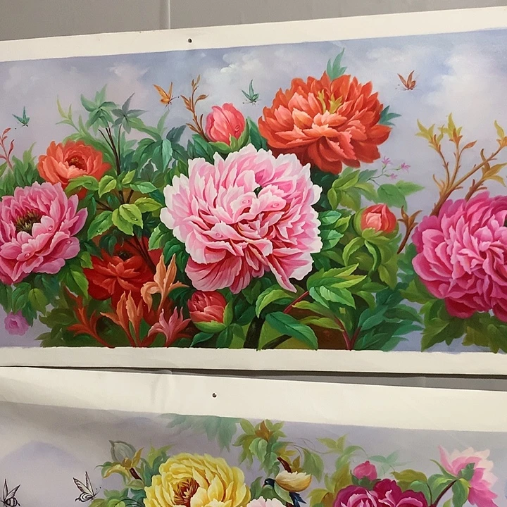 油画70*180手绘油画