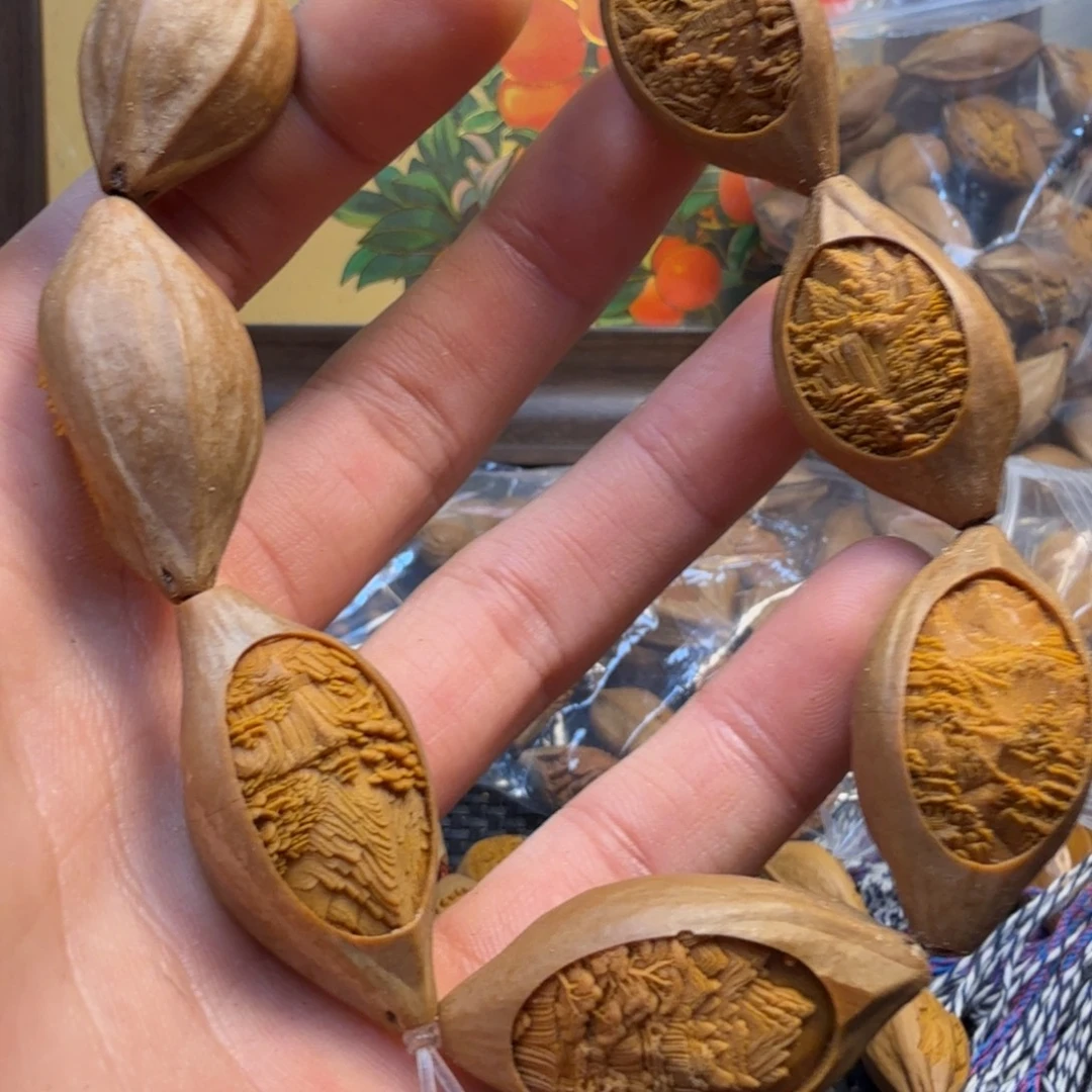 橄榄核手串/手链山水福利