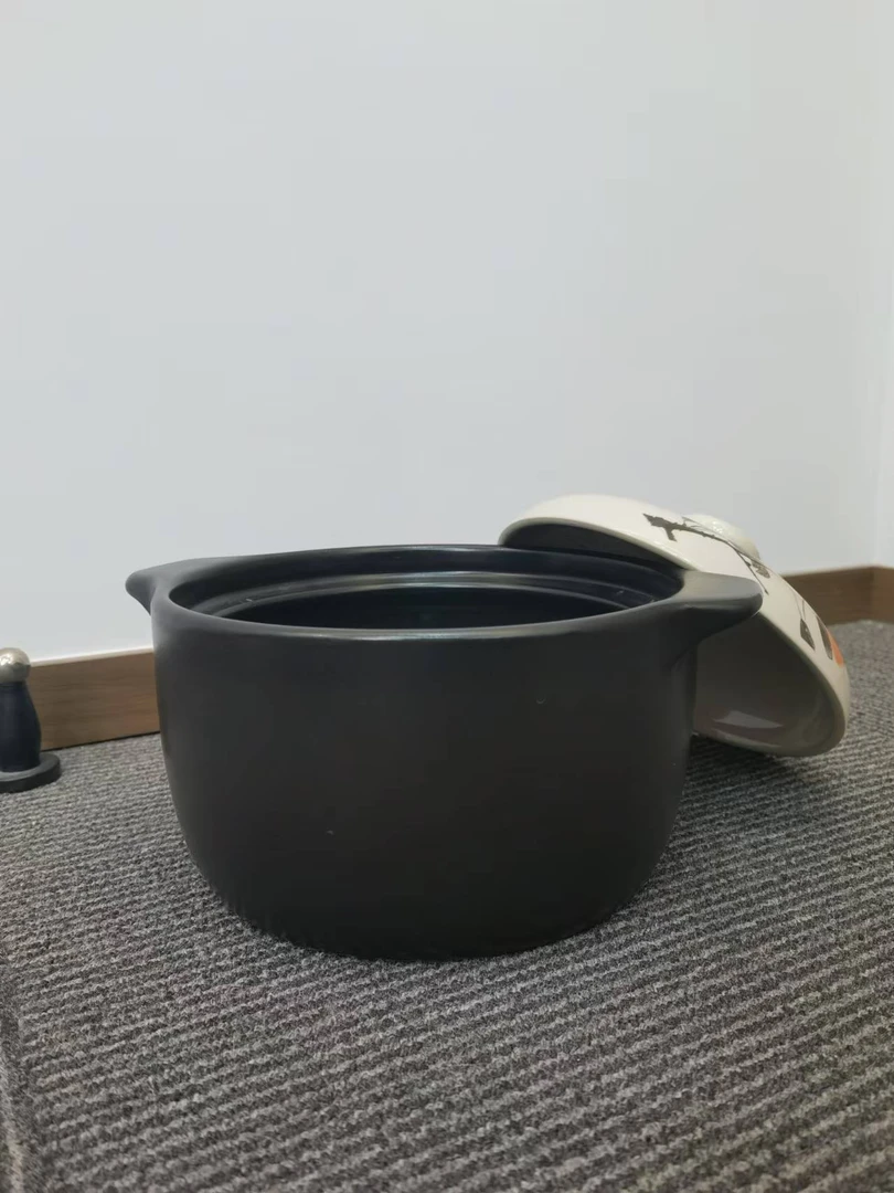 3.5升如意砂锅陶瓷砂锅干烧炖菜陶瓷煲微瑕明火使用