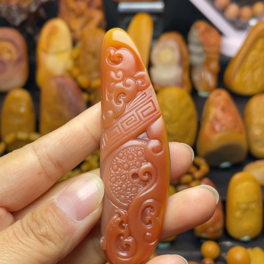 未镶嵌挂件石英质玉