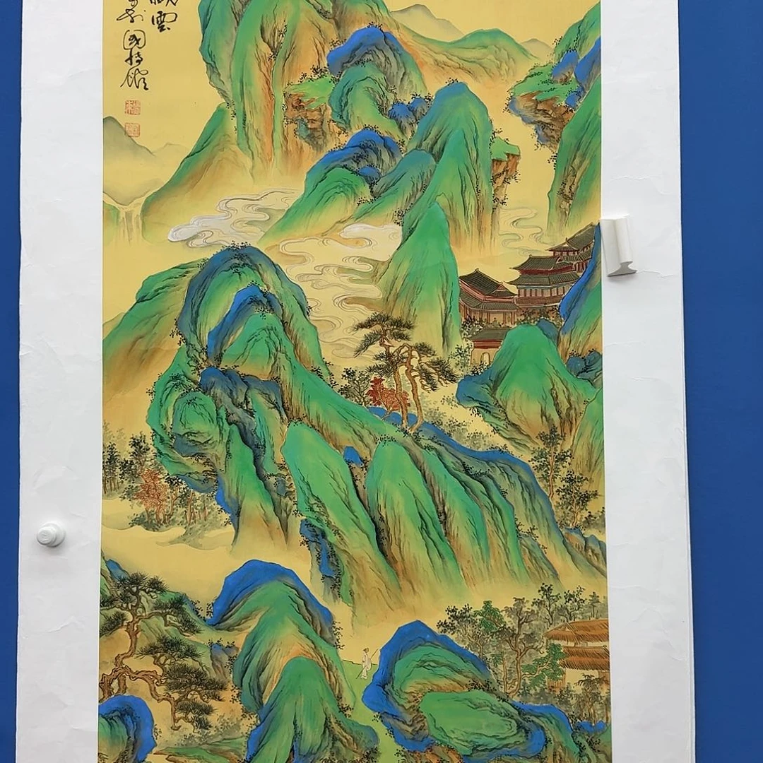 国画多次参加国内外重大