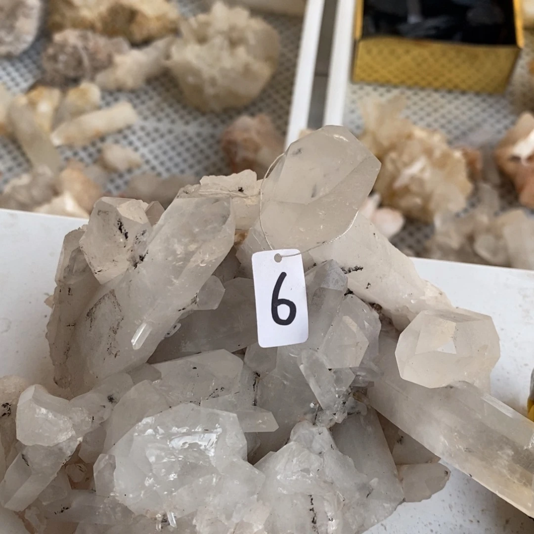 水晶水晶原石摆件未镶嵌W*铠