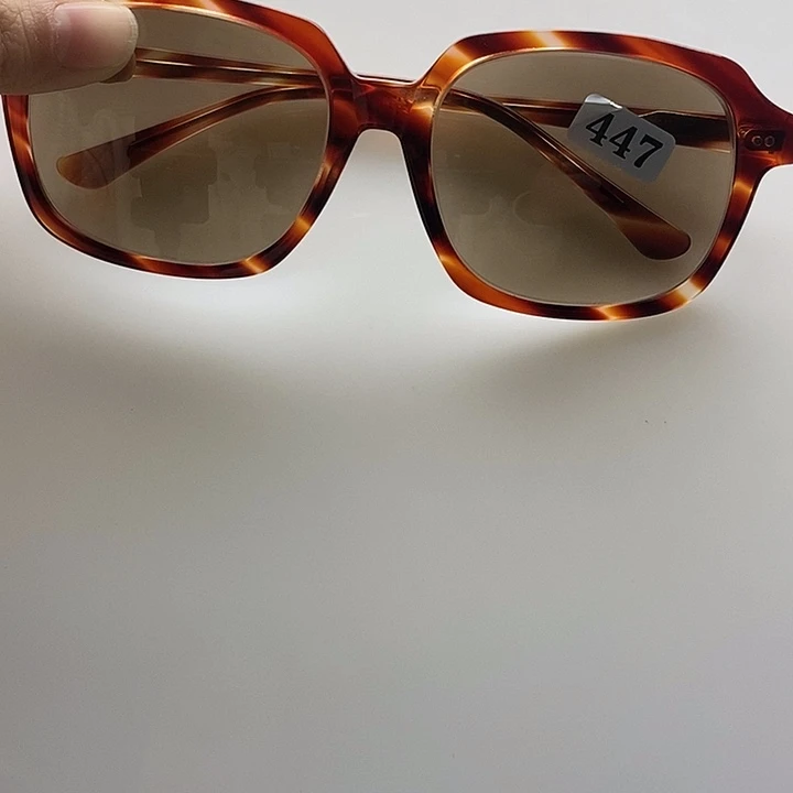 分体款天然水晶石头眼镜