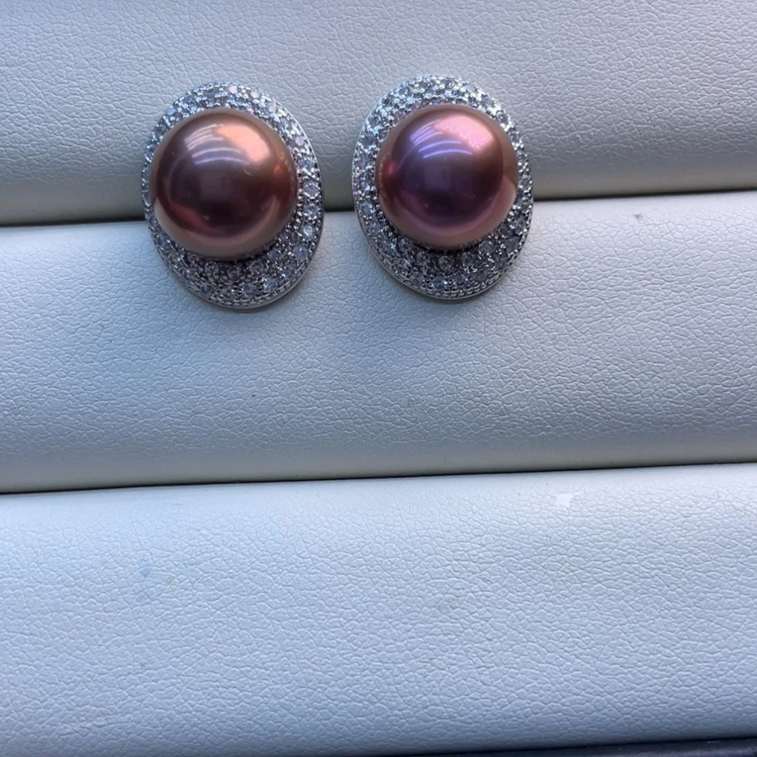 未镶嵌耳饰淡水珍珠