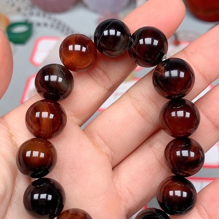 福***甘玛瑙/玉髓未镶嵌颈饰