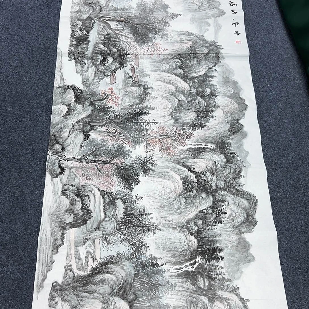 用***7国画宣纸国画作品纯手绘