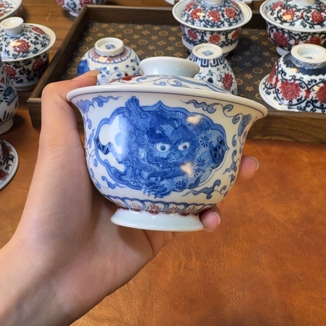 摆件景德镇茶器百宝箱