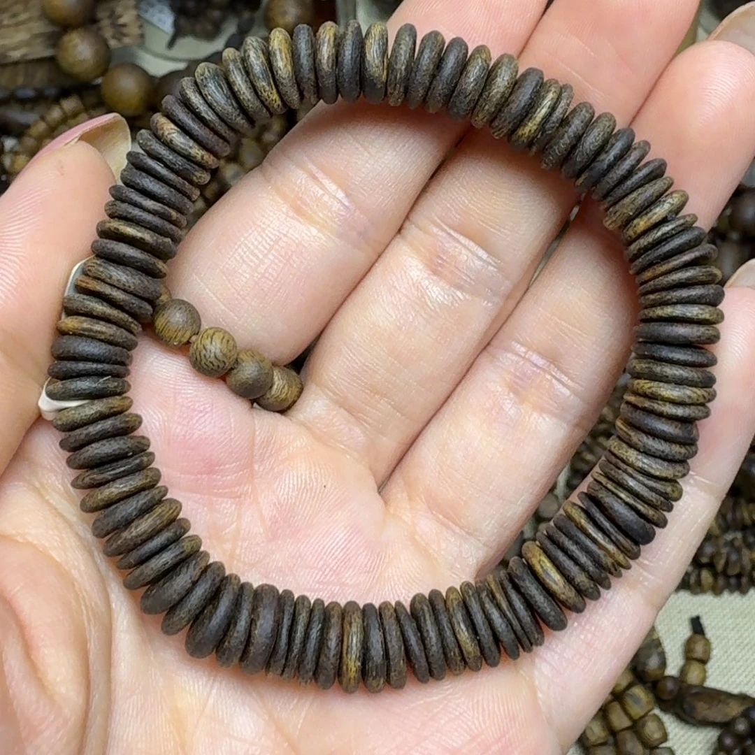 手串沉香板头沉水糖结卡8-10克多样性发货一条