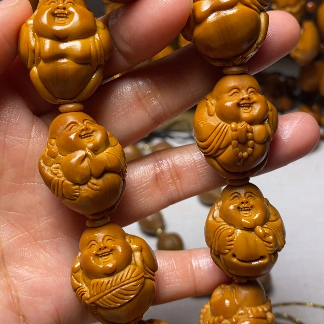 橄榄核手串/手链八大弥勒2.2