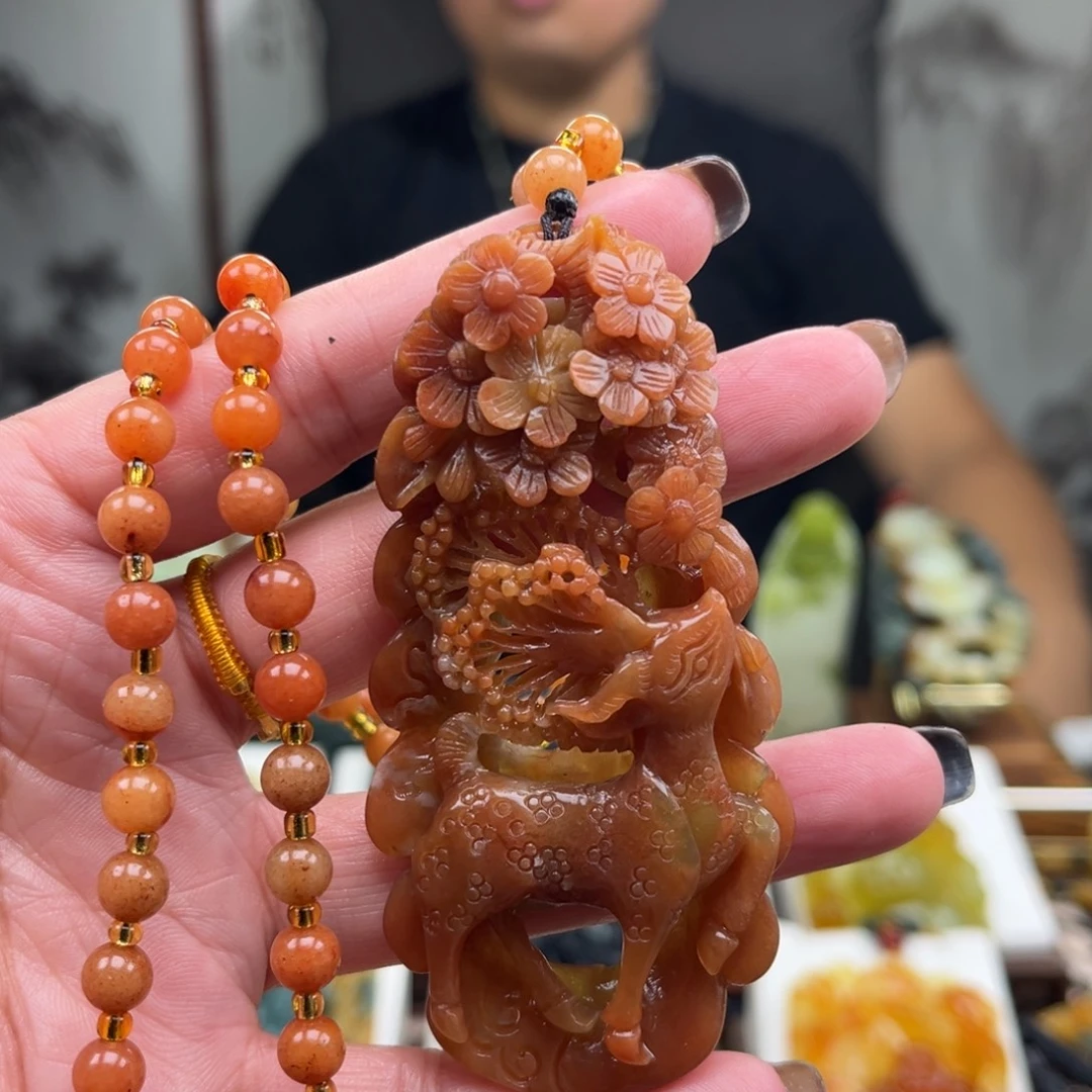 岫玉未镶嵌挂件挂件