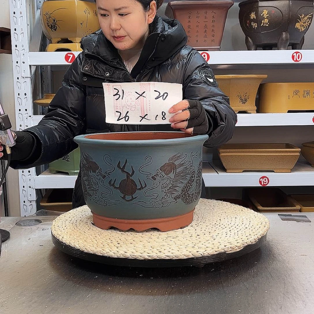紫砂花盆紫砂花盆