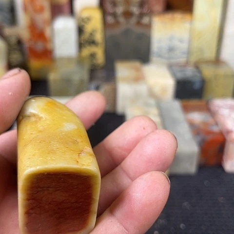 寿山石不***根寿山石寿山石