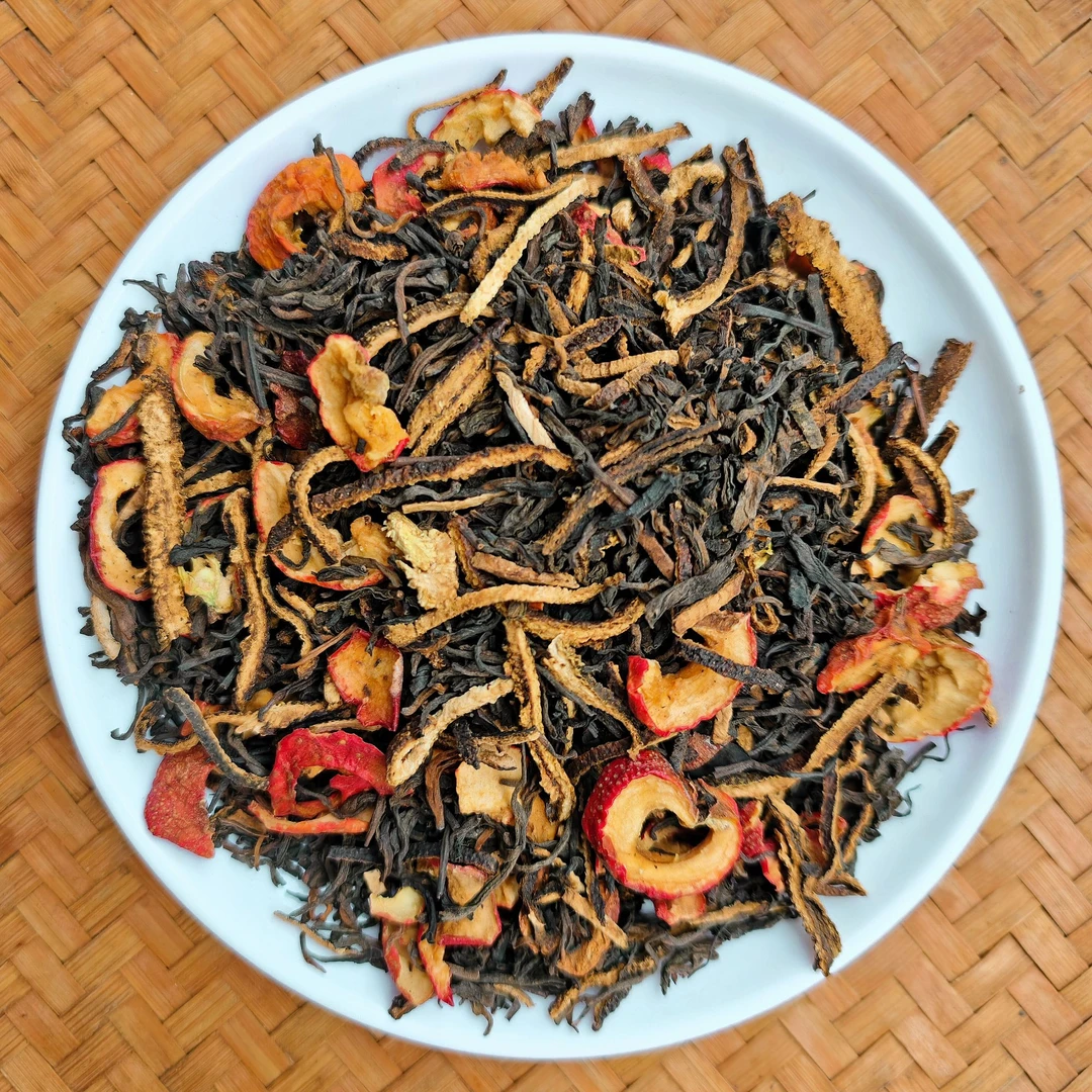 六堡三神汤 陈皮山楂老六堡  冬青收茶