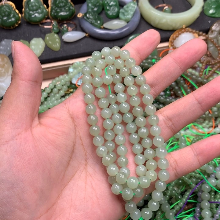 未镶嵌手链和田玉66