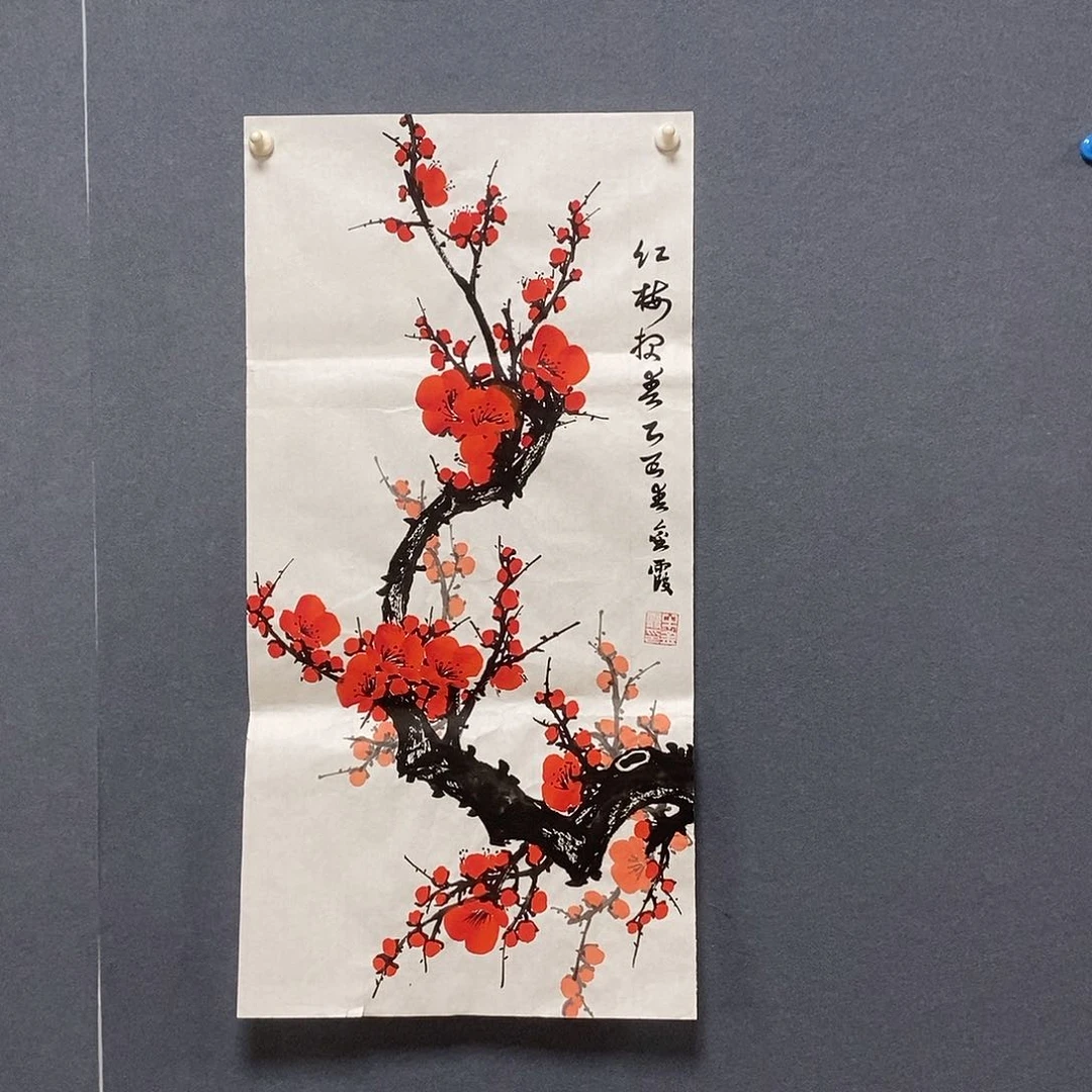 国画牛金霞34/68手绘画心