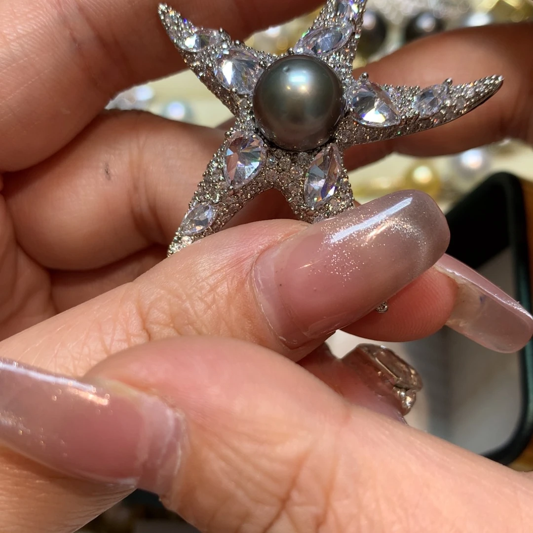 海水珍珠胸饰未镶嵌