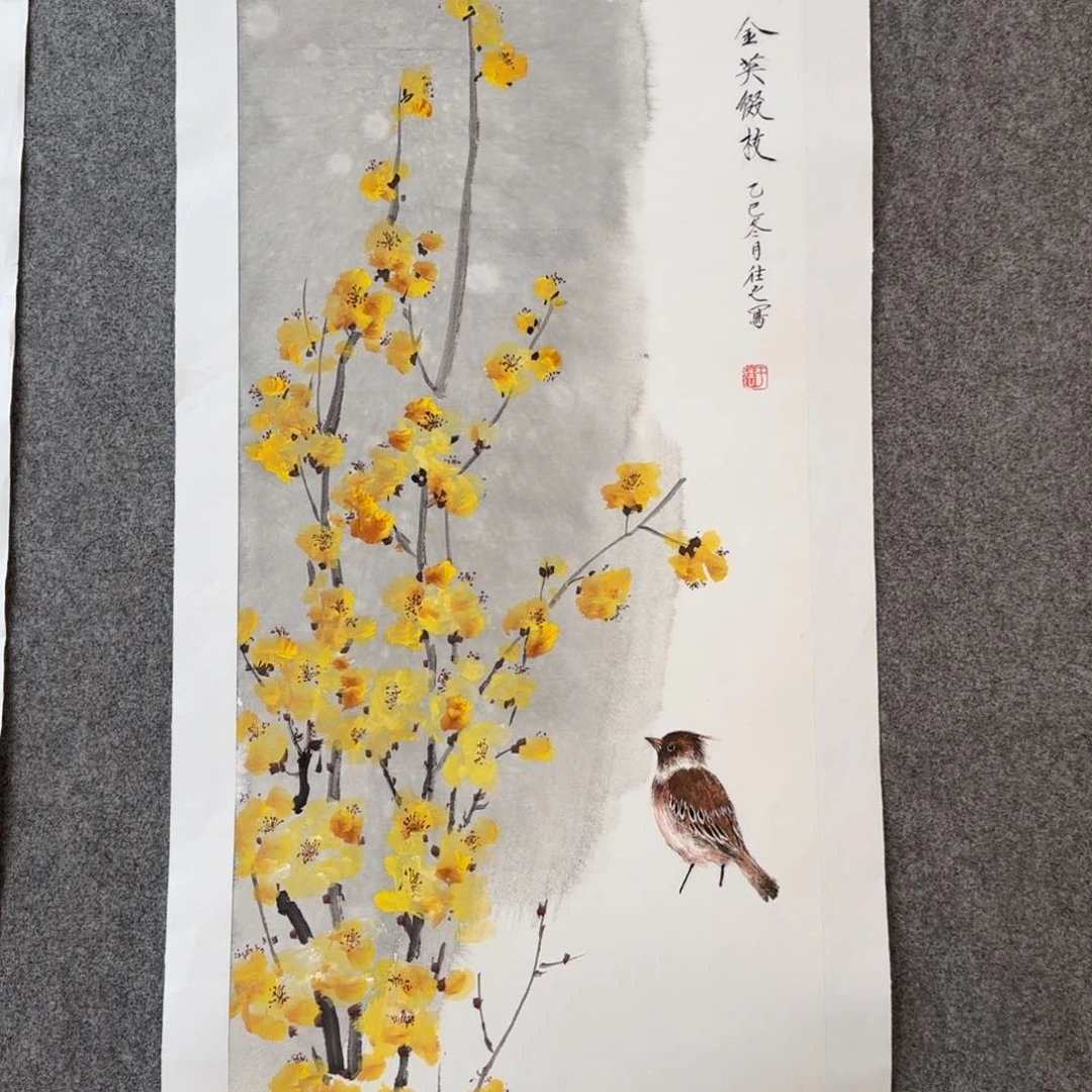 国画zz于艳红老师手绘作品