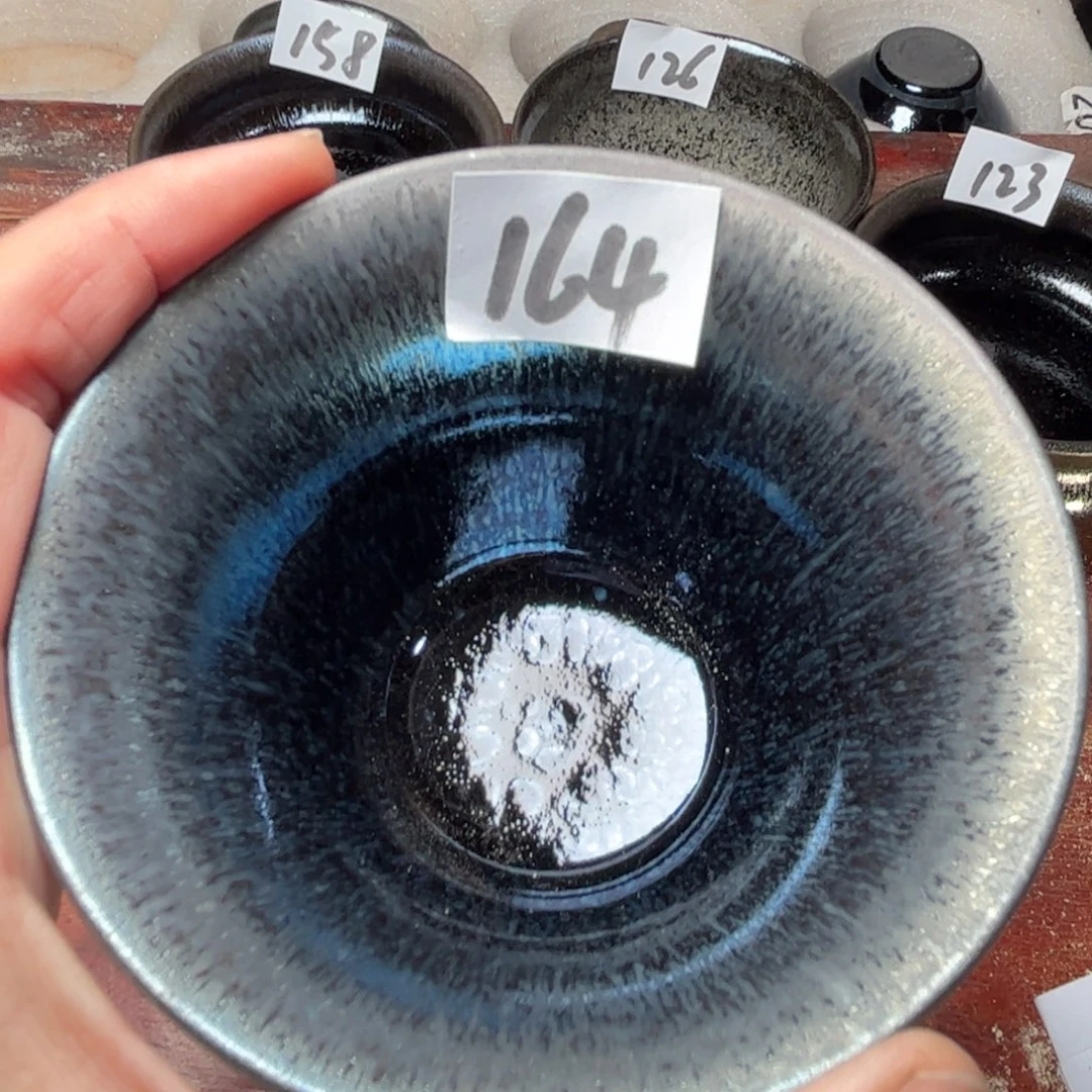 茶盏全手工原矿原釉建盏