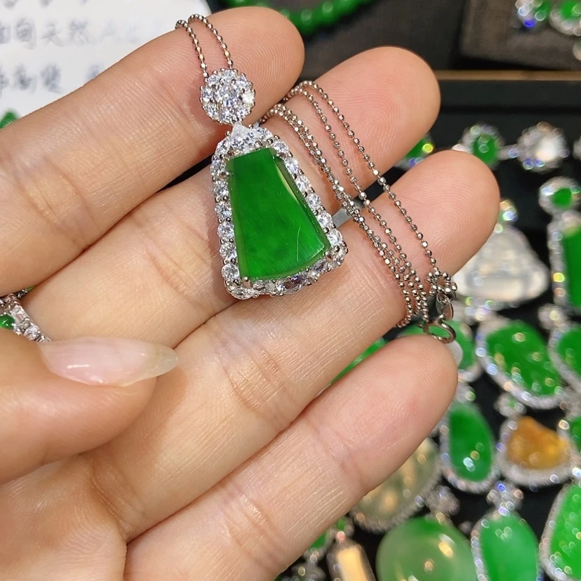 【闪购商品】翡翠未镶嵌颈饰天然翡翠