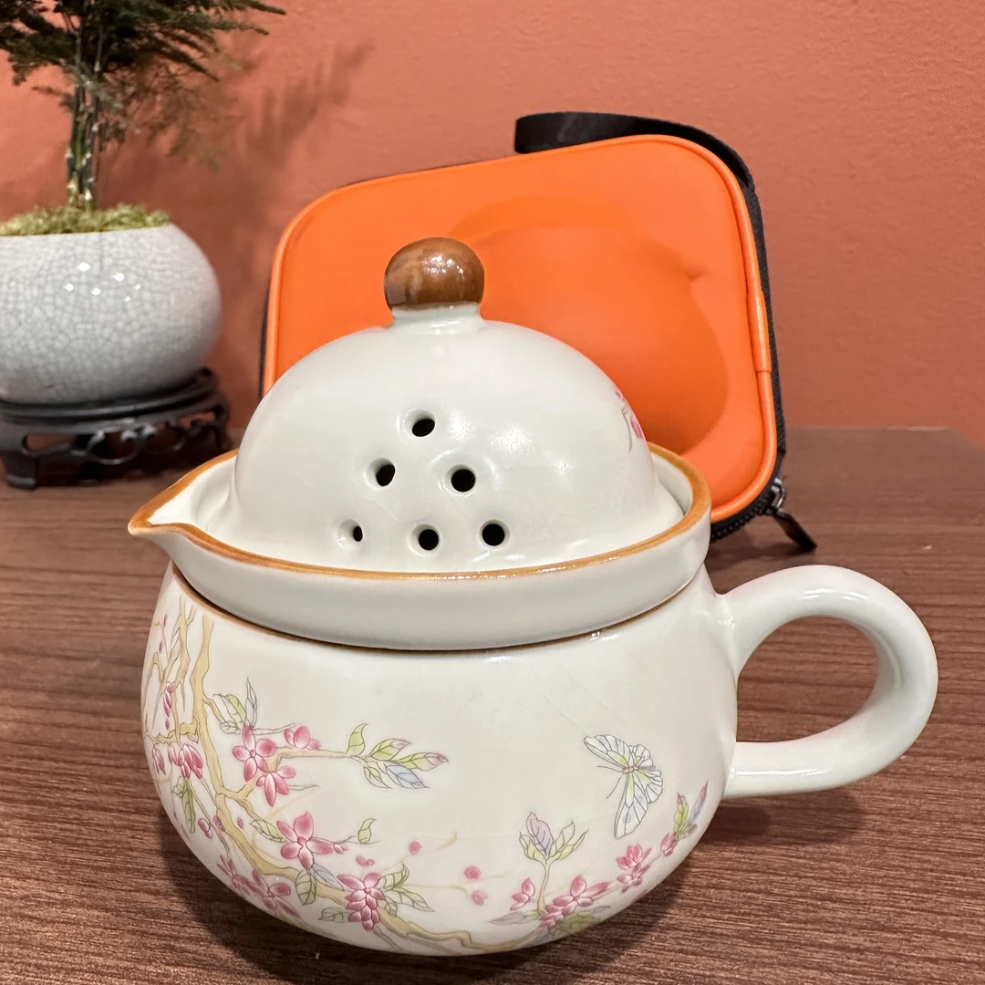 H0034-紫藤花茶咖杯旅行套