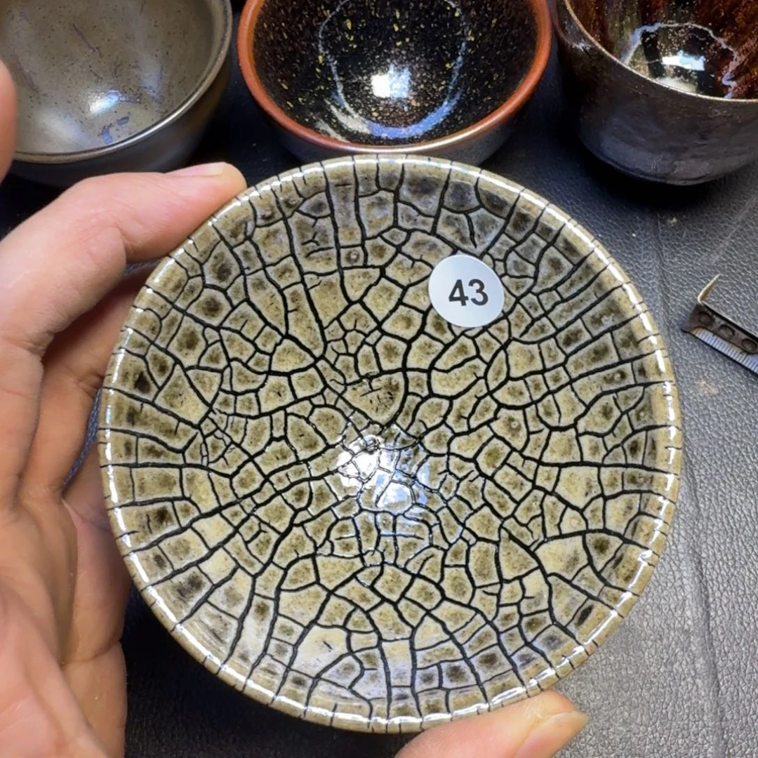 摆件古时茶器建窑建盏43