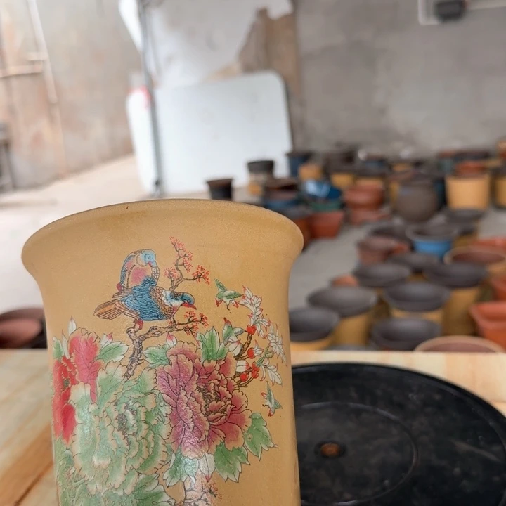 紫砂紫砂花盆s d f g