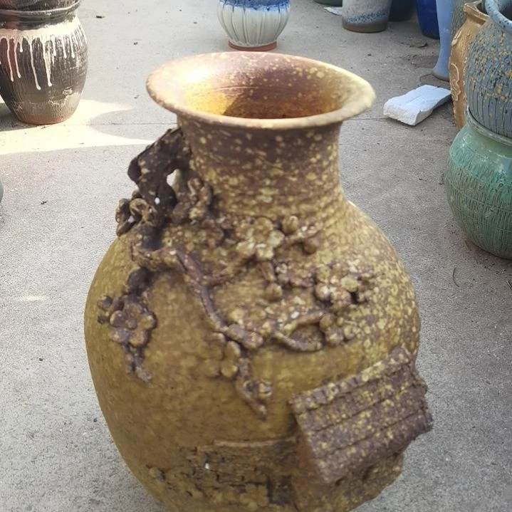 红陶小*白微瑕一个盆子