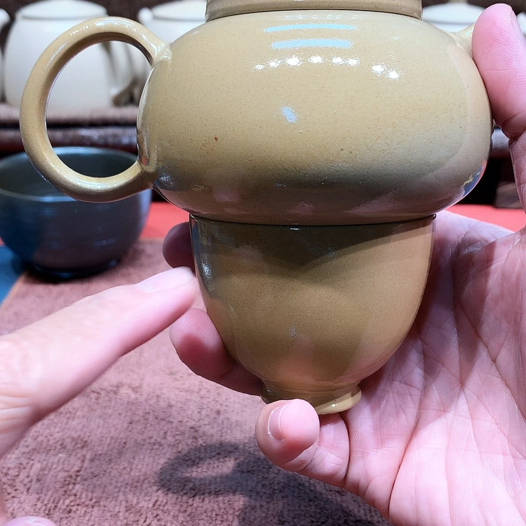 泥塑山**然放漏尽心壶苏打烧200毫升