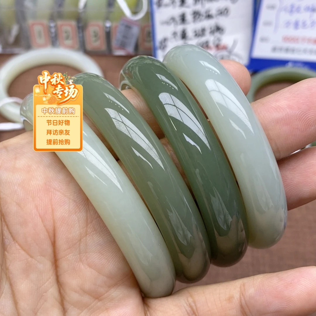 未镶嵌手镯和田玉多样性发货拍一发一