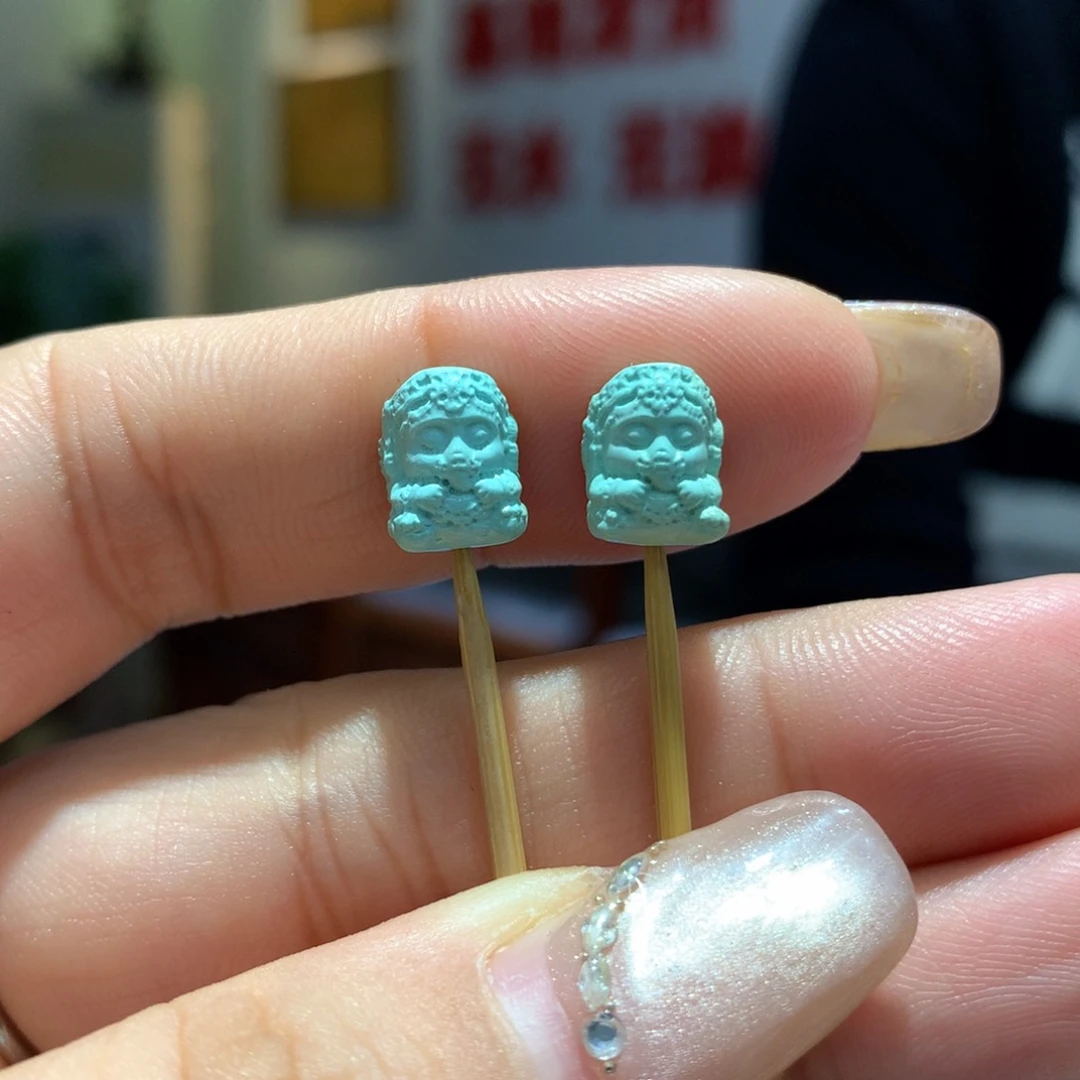 未镶嵌绿松石配饰