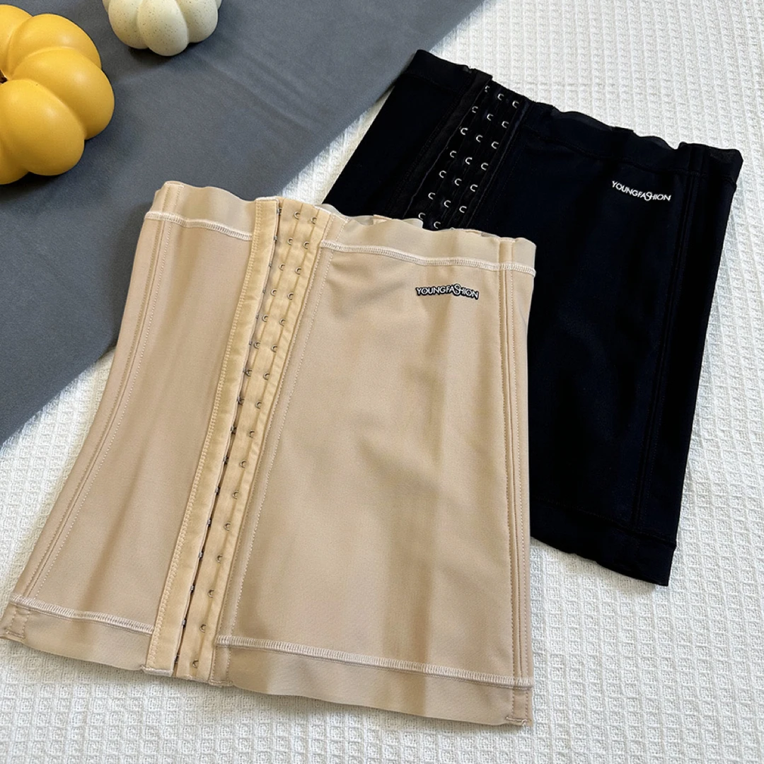 收腹带女薄强力塑形收小肚子专业运动健身腰封产后无痕束腰带美体