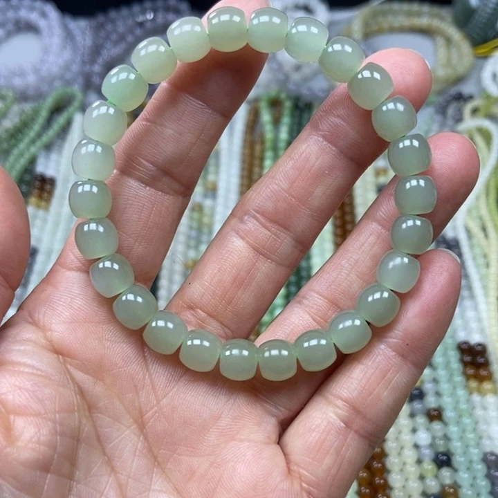 和田玉未镶嵌手链8