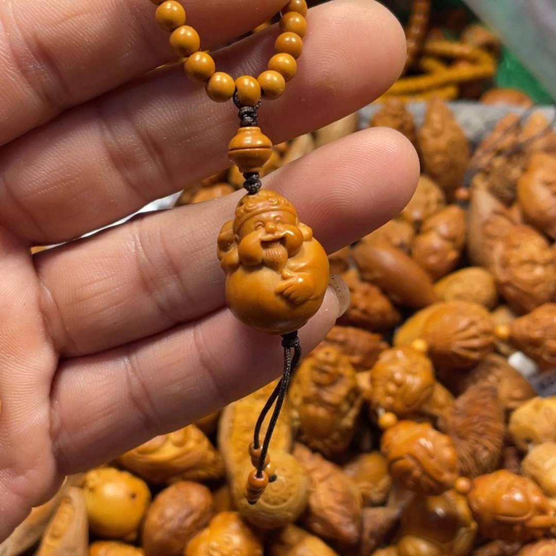 手串/手链橄榄核财神爷710
