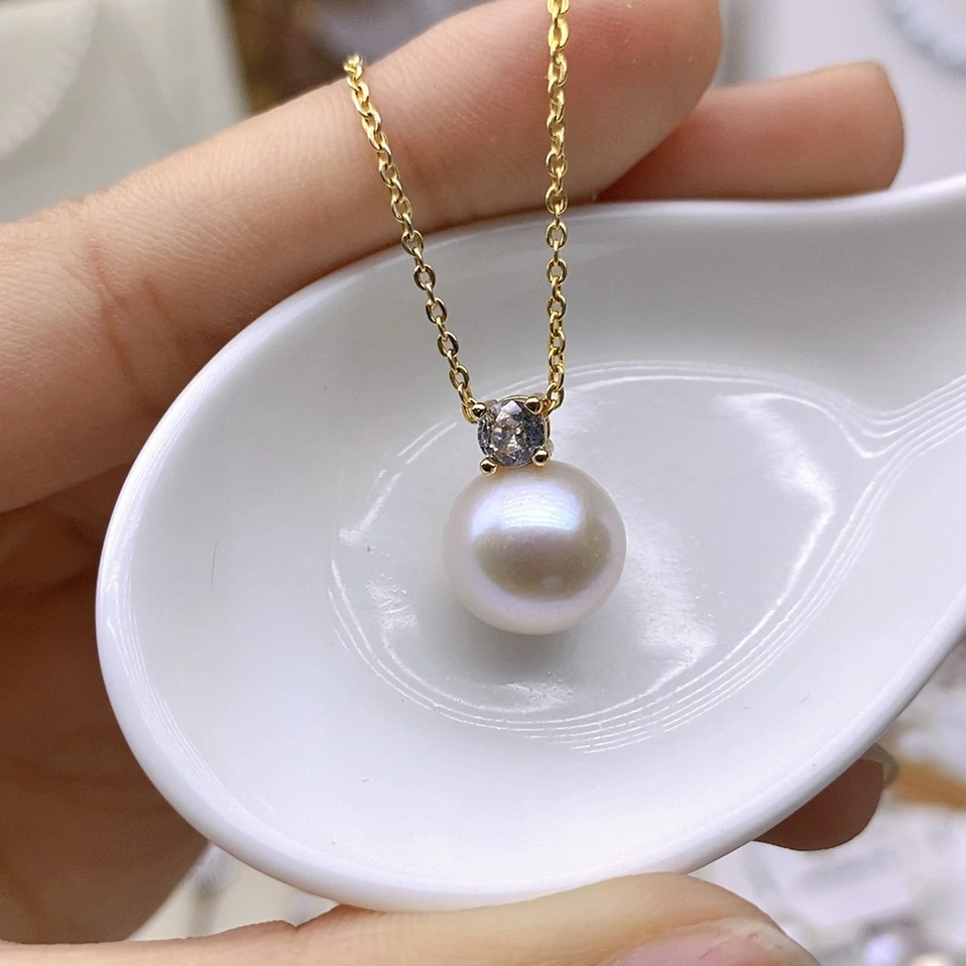 淡水珍珠未镶嵌吊坠(赠链)