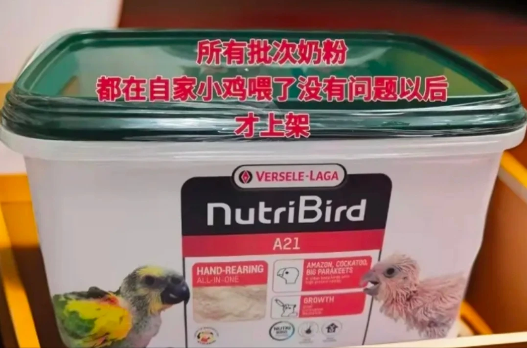 君君0天手养玄凤正品比利时凡赛尔分装鹦鹉低脂奶粉雏鸟虎皮牡丹