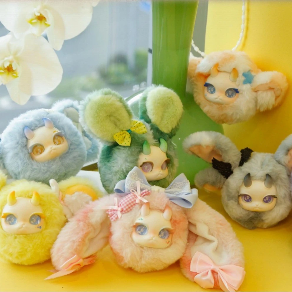 团团龙毛绒全新正版创意盲盒手办