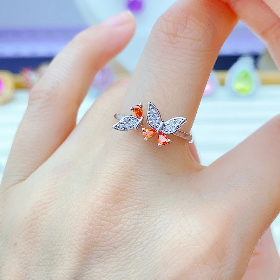 未镶嵌戒指石榴石（芬达石）