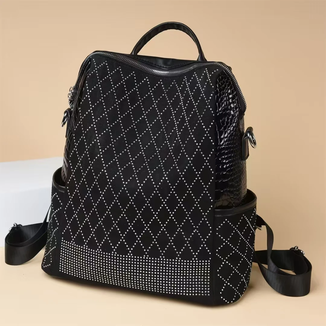 【长32宽15高35】新款时尚休闲百搭潮流手提包斜挎包双肩包dz192