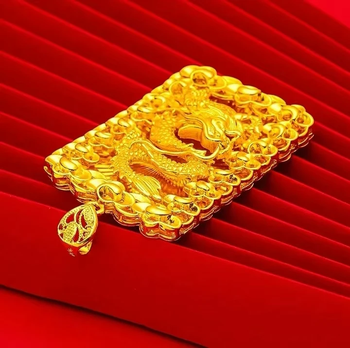 合金吊坠 2025【龙牌吊坠】新款轻奢时尚气质潮流百搭大气精美精致