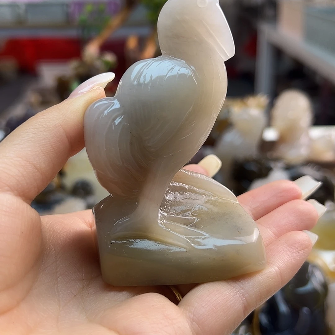 玛瑙/玉髓未镶嵌吊坠(不含链)