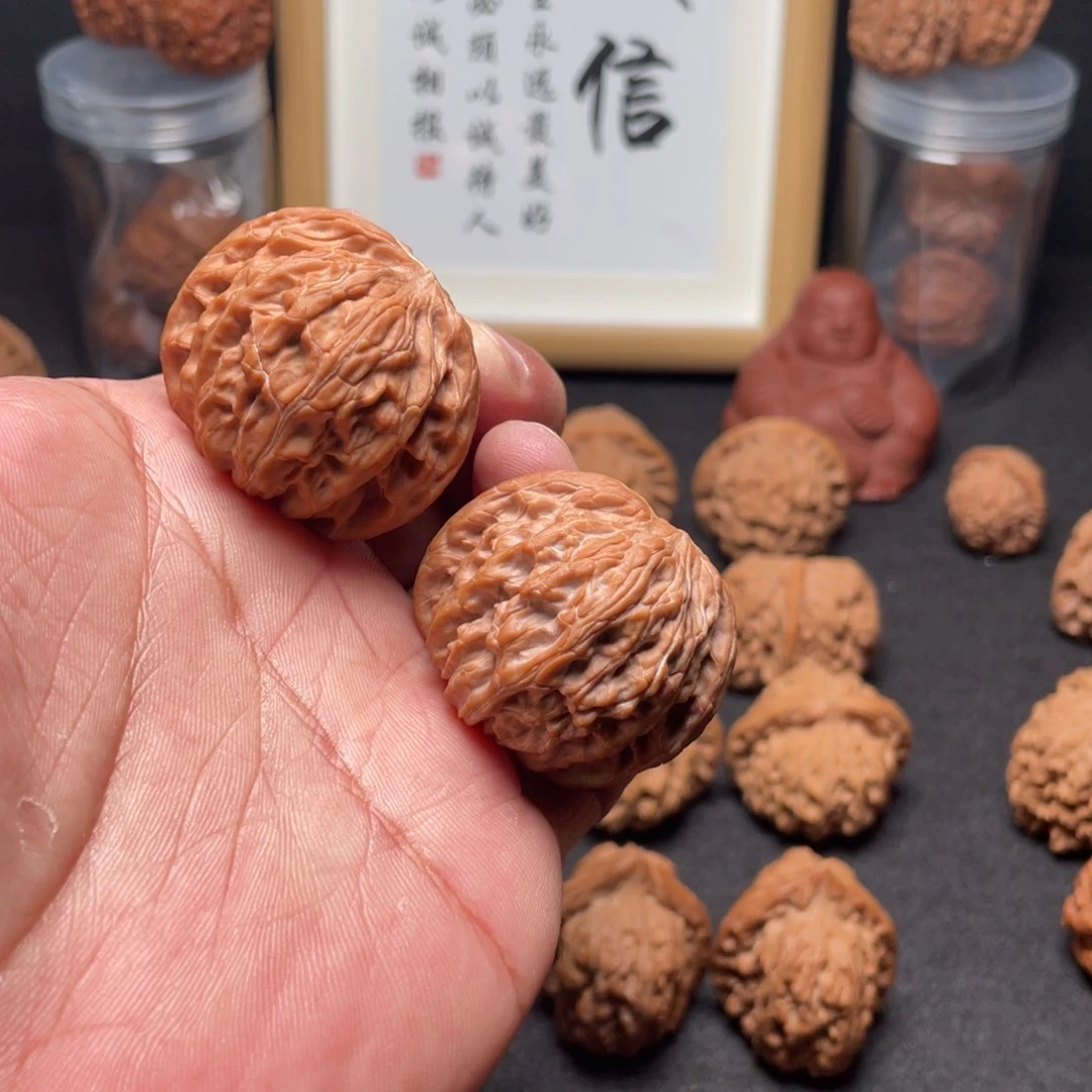 文玩核桃吊坠40磨盘