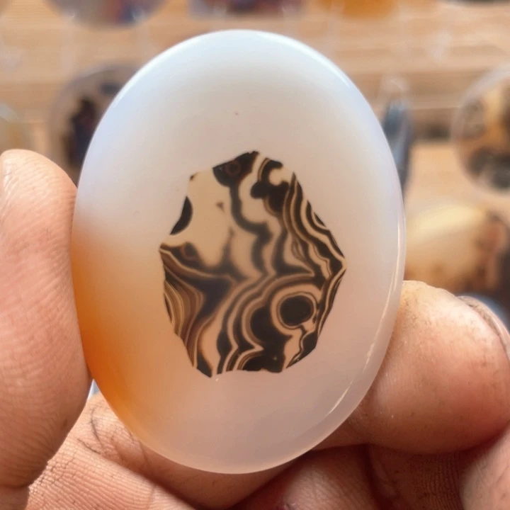 玛瑙/玉髓吊坠(不含链)未镶嵌