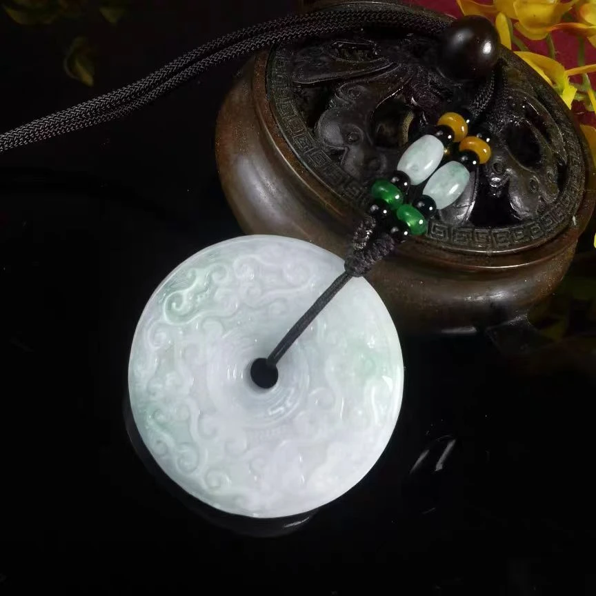 祥云螺纹平安扣男女同款多样式发一