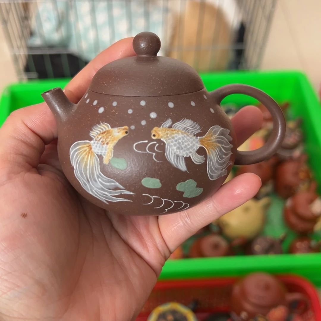 紫砂茶壶年终特价浮力150ml