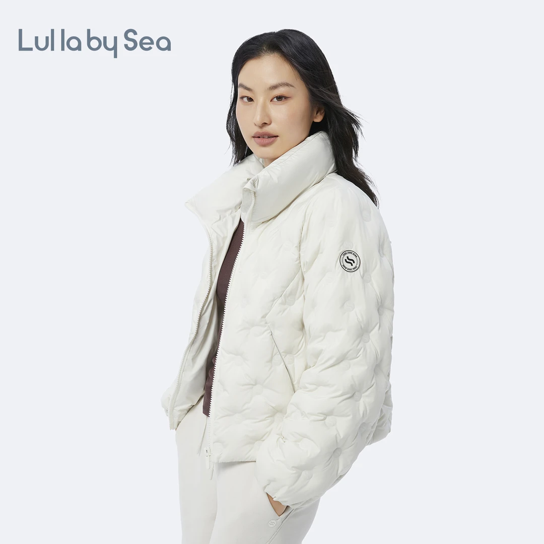 Lulla by Sea|Light puff 泡芙羽绒服立领抽绳户外保暖休闲短外套