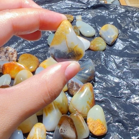 和田玉（糖玉）未镶嵌颈饰10.7克