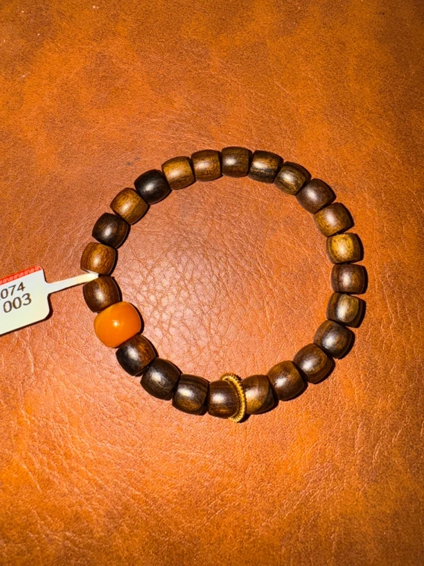 K074黄花梨桶珠（无礼盒）