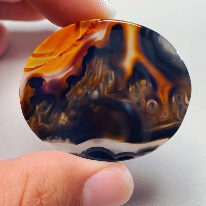 玛瑙/玉髓颈饰未镶嵌最***n